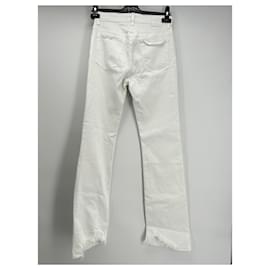 Autre Marque-Calça Jeans CQY.US 27 Algodão-Branco