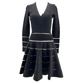 Alaïa-ALAIA Robes T.fr 40 polyestyer-Noir