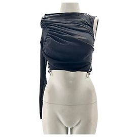Autre Marque Lee wei tops T.International M Polyester Black