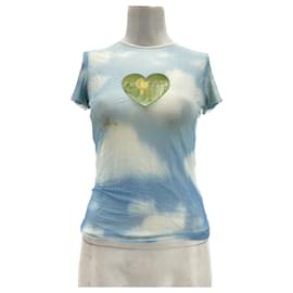 Moschino Cheap And Chic tops T.FR 38 Viscose Blue