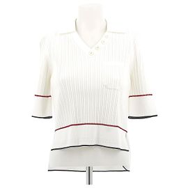 Thom Browne tops T.FR 38 Viscose White