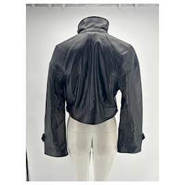 & Other Stories-& OTHER STORIES  Jackets T.fr 36 leather-Black