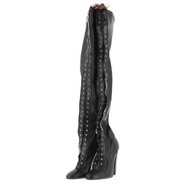 JOHN GALLIANO  Boots T.eu 39 leather Black