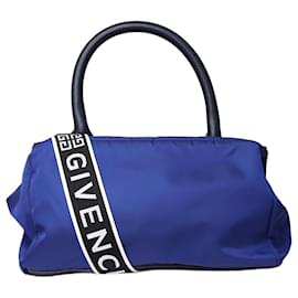 Givenchy-Borsa Pandora in nylon blu di Givenchy-Blu