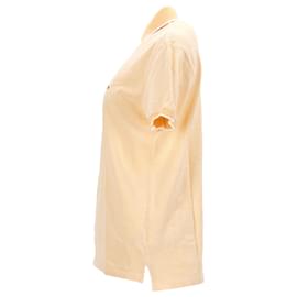 Tommy Hilfiger-Oxford-Poloshirt für Herren mit Streifen-Gelb