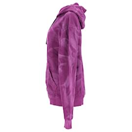 Tommy Hilfiger-Mens Lewis Hamilton Garment Dyed Hoody-Purple
