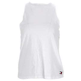 Tommy Hilfiger Regata feminina com alças cruzadas Branco