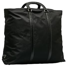 Prada-Prada Tessuto Satchel Bag Canvas Handbag VA0528 in Good condition-Other