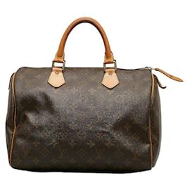 Louis Vuitton-Louis Vuitton Monogram Speedy 30 Canvas Handbag M41526 in Fair condition-Other