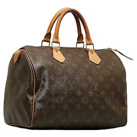 Louis Vuitton-Louis Vuitton Monogram Speedy 30 Canvas Handbag M41526 in Fair condition-Other