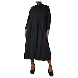 Autre Marque-Robe noire en coton - taille M-Noir