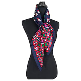Yves Saint Laurent-YSL vintage scarf 70s-Multiple colors