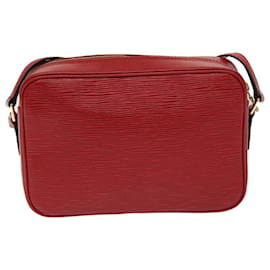 Louis Vuitton-LOUIS VUITTON Epi Trocadero 23 Shoulder Bag Red M52307 LV Auth 67238-Red