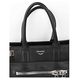 Zadig & Voltaire-Bolsa de couro-Preto