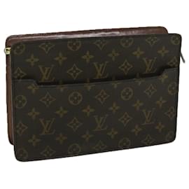 Louis Vuitton-LOUIS VUITTON Monogram Pochette Homme Clutch Bag M51795 LV Auth ep3415-Monogram