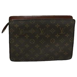 Louis Vuitton-LOUIS VUITTON Monogram Pochette Homme Clutch Bag M51795 LV Auth ep3415-Monogram