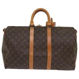 Louis Vuitton-Louis Vuitton-Monogramm Keepall 45 Boston Bag M.41428 LV Auth 67315-Monogramm