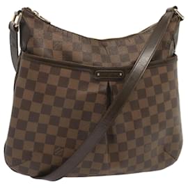 Louis Vuitton-LOUIS VUITTON Damier Ebene Bloomsbury PM Borsa a tracolla N42251 LV Aut 67198-Altro