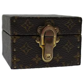 Louis Vuitton-LOUIS VUITTON Monogram Eccrine Declaration Jewelry Box M21010 LV Auth 67159A-Monogram