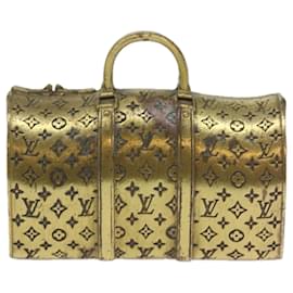 Louis Vuitton-LOUIS VUITTON Pisapapeles Tono dorado LV Auth 67242-Otro