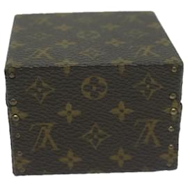 Louis Vuitton-Estuche de joyería Louis Vuitton-Castaño