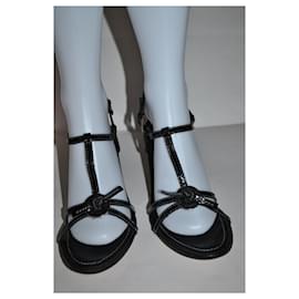 Tod's-sandals-Black