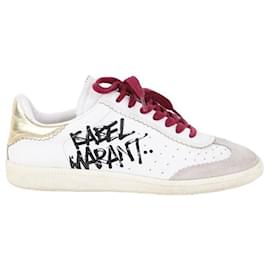 Isabel Marant-Leather sneakers-White