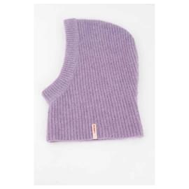 Indress-Wool balaclava-Purple