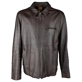 Dolce & Gabbana-Dolce & Gabbana leather jacket-Brown