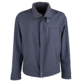Prada Goretex Windbreaker Jacket Blue Navy blue