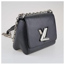 Louis Vuitton-Louis Vuitton Black Twist Pm Bag-Black