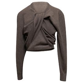 Taupe The Row Laris Cashmere Pull Taille US XS Marron