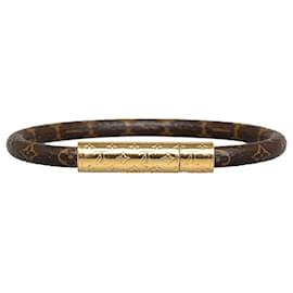 Louis Vuitton-Braunes Louis Vuitton-Monogramm-Armband „Brasserie LV Confidential“ -Braun