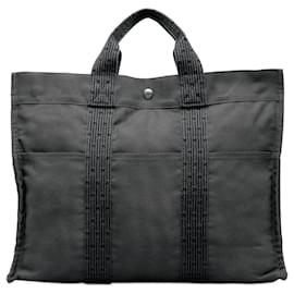 Hermès-Gray Hermes Herline MM Tote Bag-Other