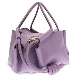 Loewe-Bolso satchel Paseo pequeño de piel Loewe morado-Púrpura