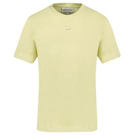 Autre Marque-Camiseta Baby Fox Patch - Maison Kitsune - Algodón - Amarillo-Amarillo