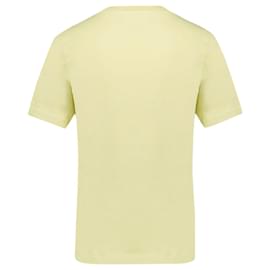 Autre Marque-Camiseta Baby Fox Patch - Maison Kitsune - Algodón - Amarillo-Amarillo