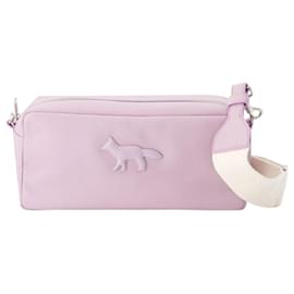 Autre Marque-Cloud Baguette Shoulder Bag - Maison Kitsune - Leather - Lilac-Purple