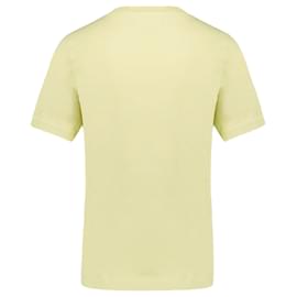 Autre Marque-Baby Fox Patch T-Shirt - Maison Kitsune - Cotton - Yellow-Yellow