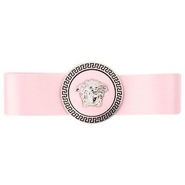 Fermagli per capelli Medusa - Versace - Seta - Rosa Rosa