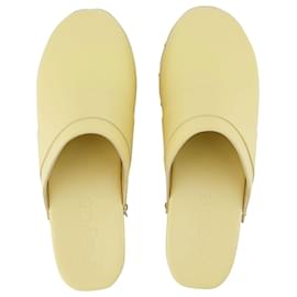 Aeyde-Bibi Slides - Aeyde - Butter - Leather-Yellow