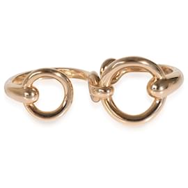 Hermès-Hermès Filet d'Or Ring in 18k Rose Gold-Metallic