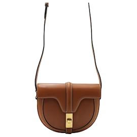 Céline-Celine Small Besace 16 Bag in Brown Leather-Brown