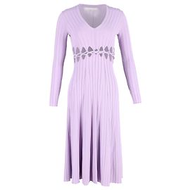 Autre Marque Vestido Dion Lee Pinnacle Braid em viscose roxa Outro