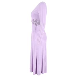 Autre Marque-Vestido trenzado de viscosa violeta Pinnacle de Dion Lee-Otro