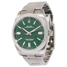 Rolex-Rolex Oyster Perpetual 124300 Men's Watch In  Stainless Steel-Silvery,Metallic