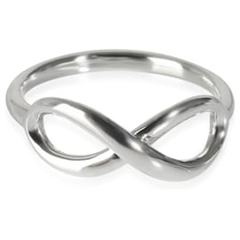 Tiffany & Co-TIFFANY & CO. Infinity Fashion Ring in  Sterling Silver-Silvery,Metallic