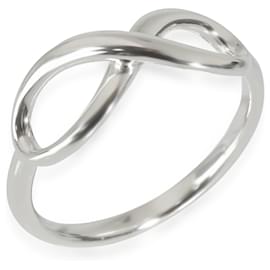 Tiffany & Co-TIFFANY & CO. Infinity Fashion Ring in  Sterling Silver-Silvery,Metallic