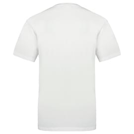 Autre Marque-Fox Head Patch T-Shirt - Maison Kitsune - Cotton - White-White