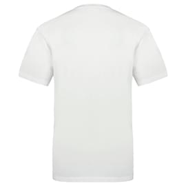 Autre Marque-Camiseta Fox Head Patch - Maison Kitsune - Algodão - Branco-Branco